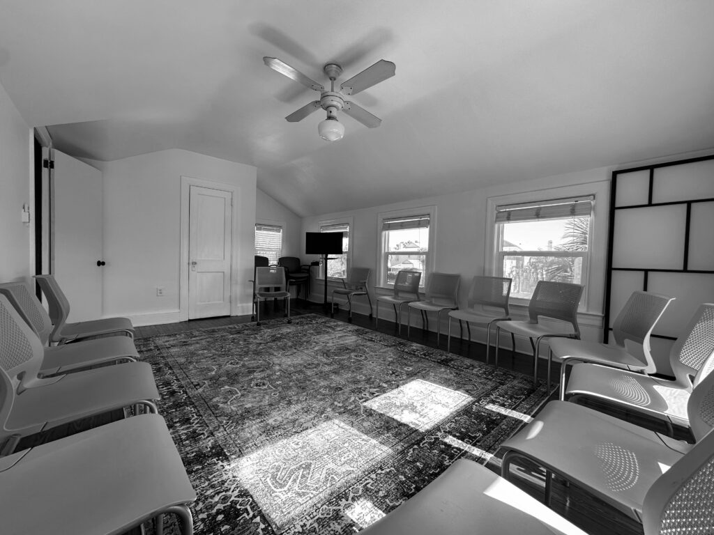 meeting space at Jacksonville addiction treatment center