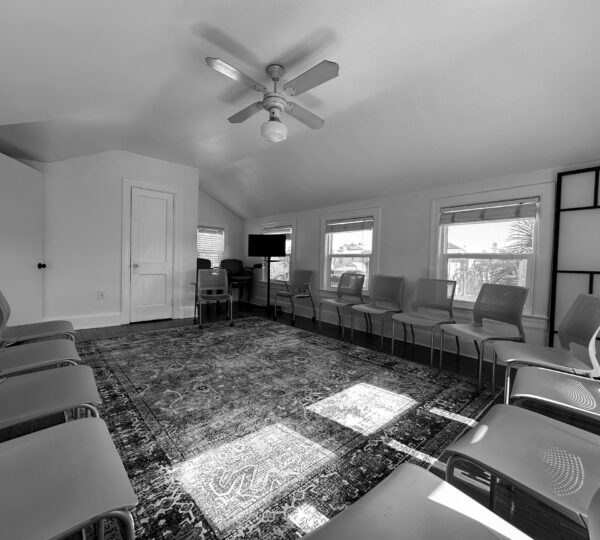 meeting space at Jacksonville addiction treatment center